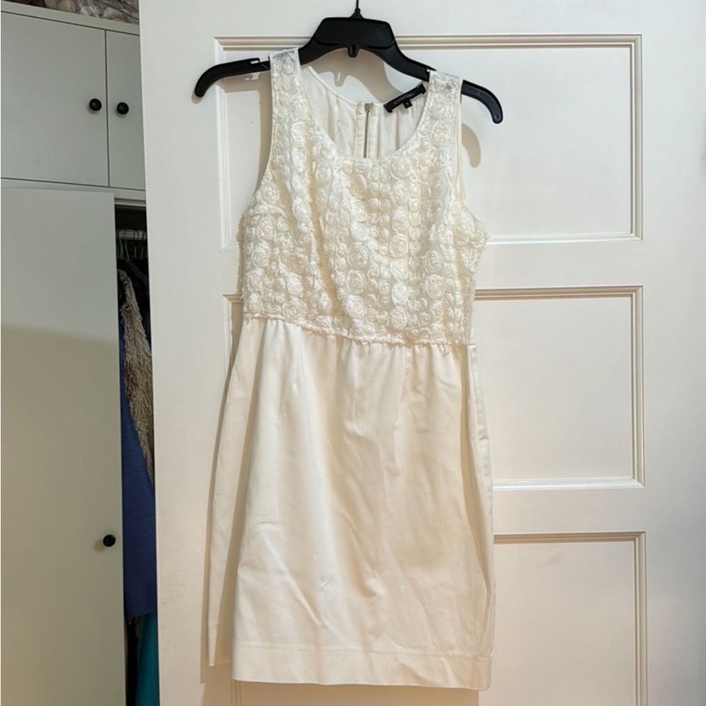 White mini dress Cotelac